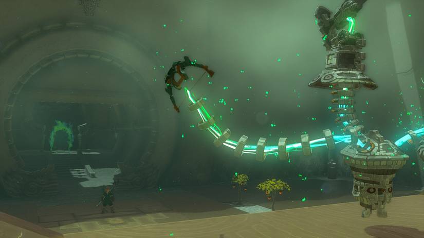 zelda tears of the kingdom yamiyo shrine construct