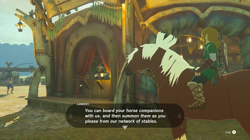 zelda tears of the kingdom stable info