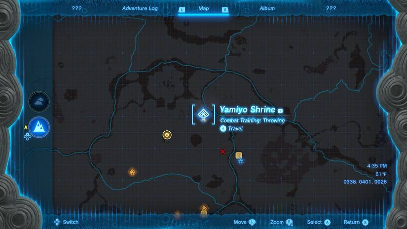 zelda tears of the kingdom yamiyo shrine location