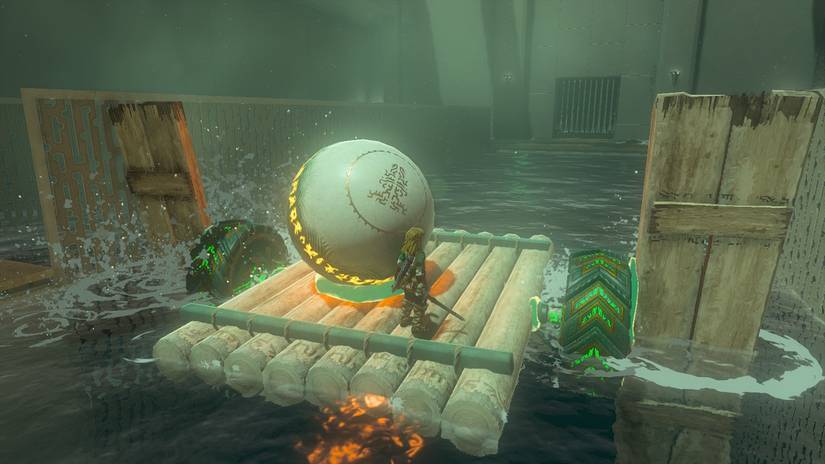 zelda tears of the kingdom tukarok shrine third puzzle assembled