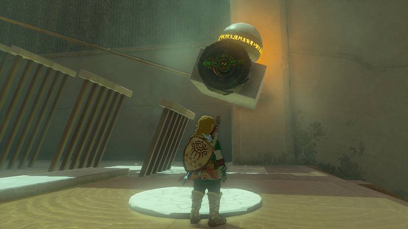 zelda tears of the kingdom tukarok shrine second puzzle gear