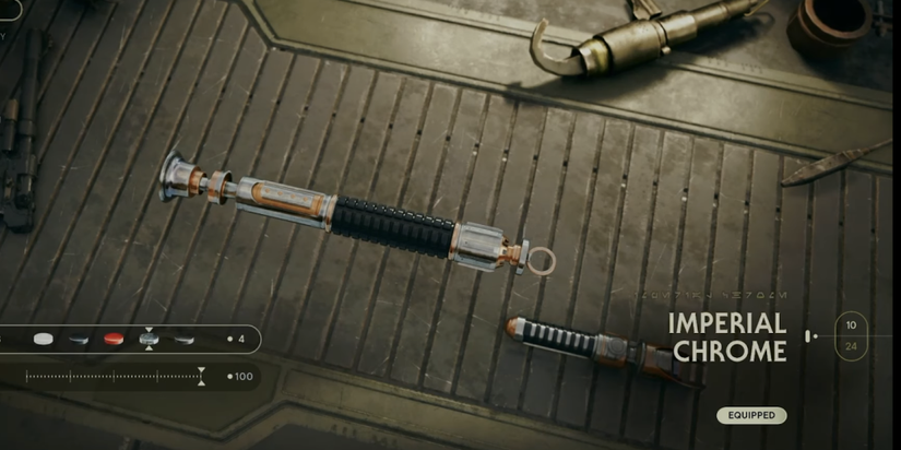 imperial chrome material in star wars jedi: survivor