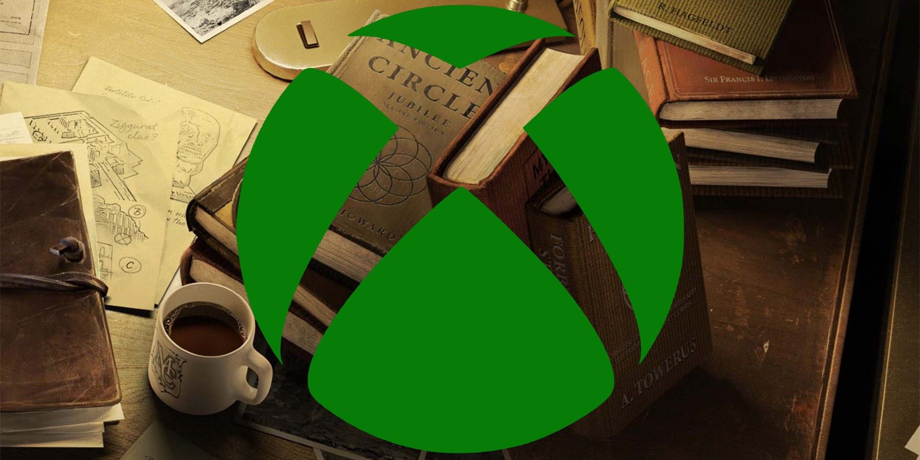 Indiana Jones MachineGames Books x Xbox Logo