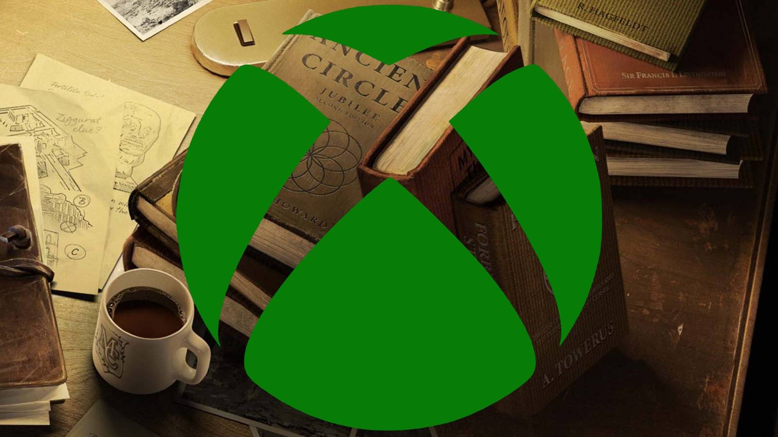 Indiana Jones MachineGames Books x Xbox Logo