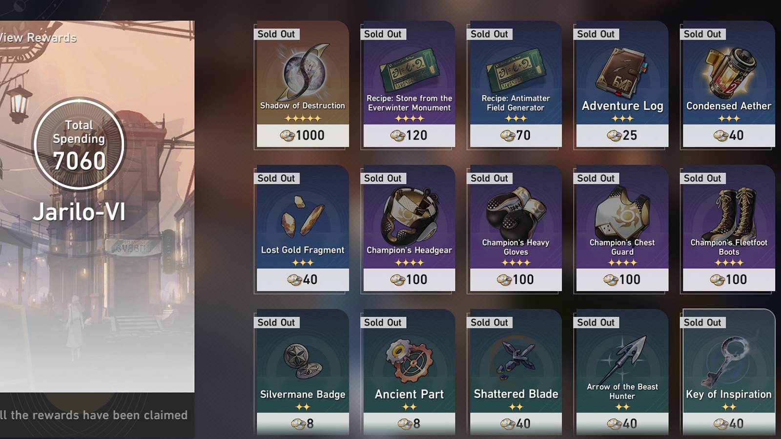 jarilo vi world shop in honkai star rail