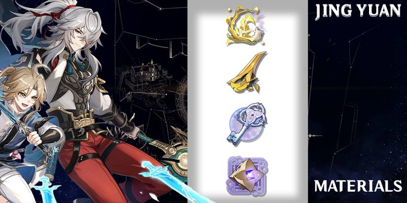 jing yuan upgrading materials in honkai star rail
