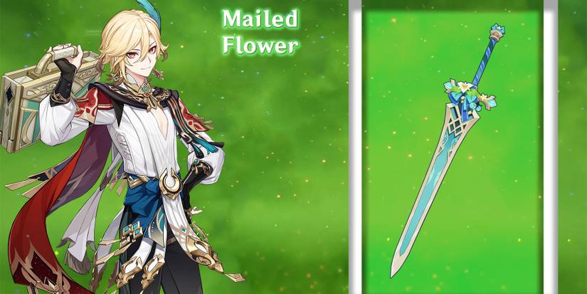 kaveh using mailed flower in genshin impact