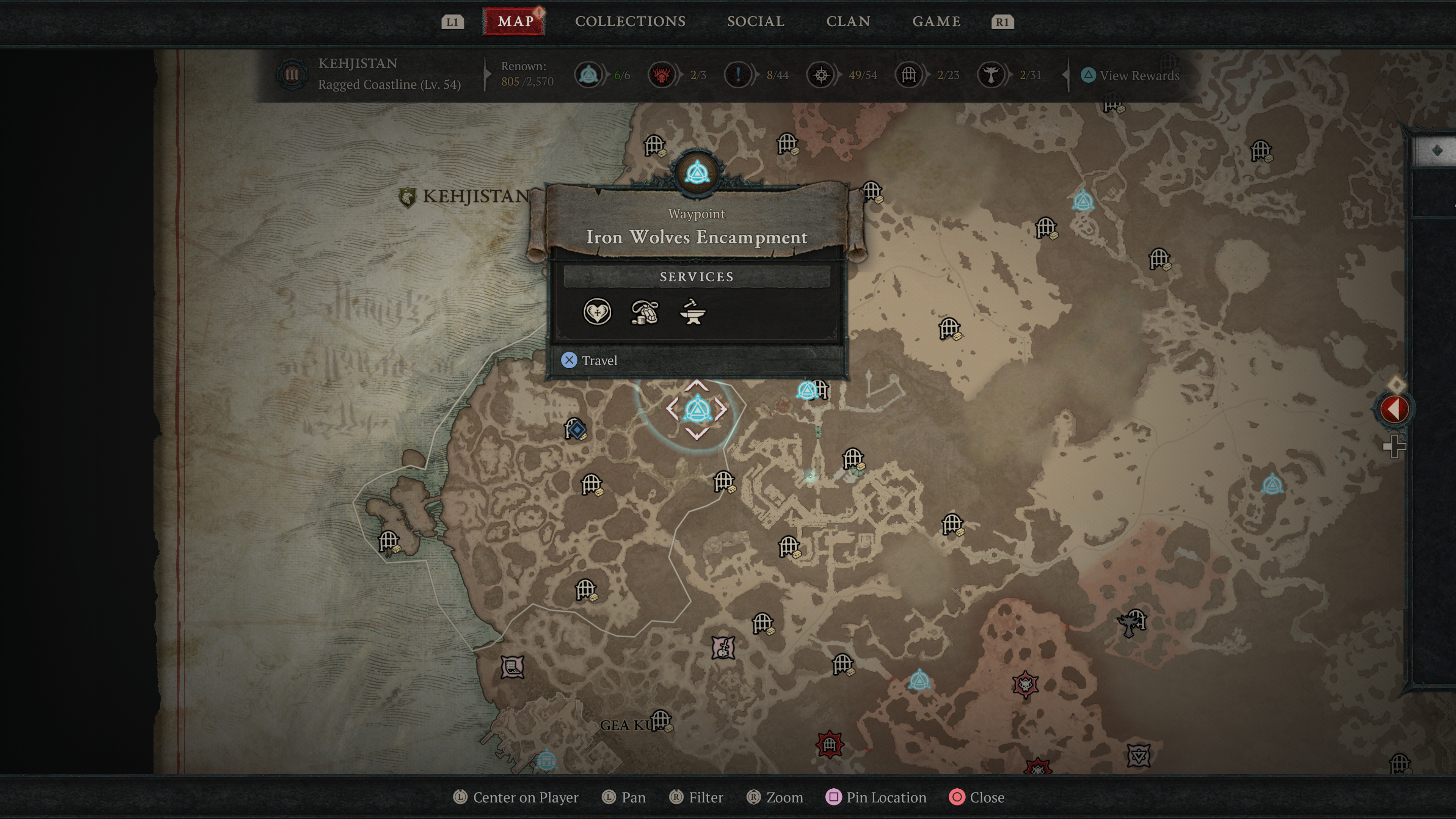 Diablo 4: All Waypoint Locations in Kehjistan