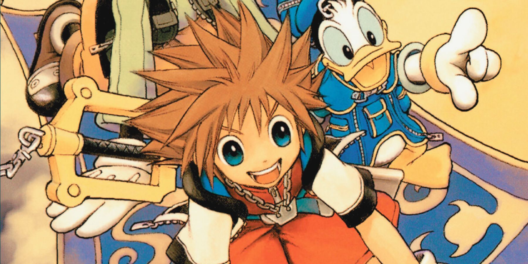 kingdom-hearts-shiro-amano-goofy-donald-sora-carpet-cover