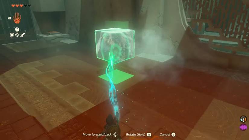 Kiuyoyou Shrine Flame Jets & Ice Block