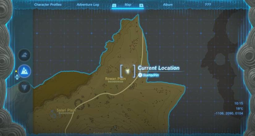 Kiuyoyou Shrine Location in TotK