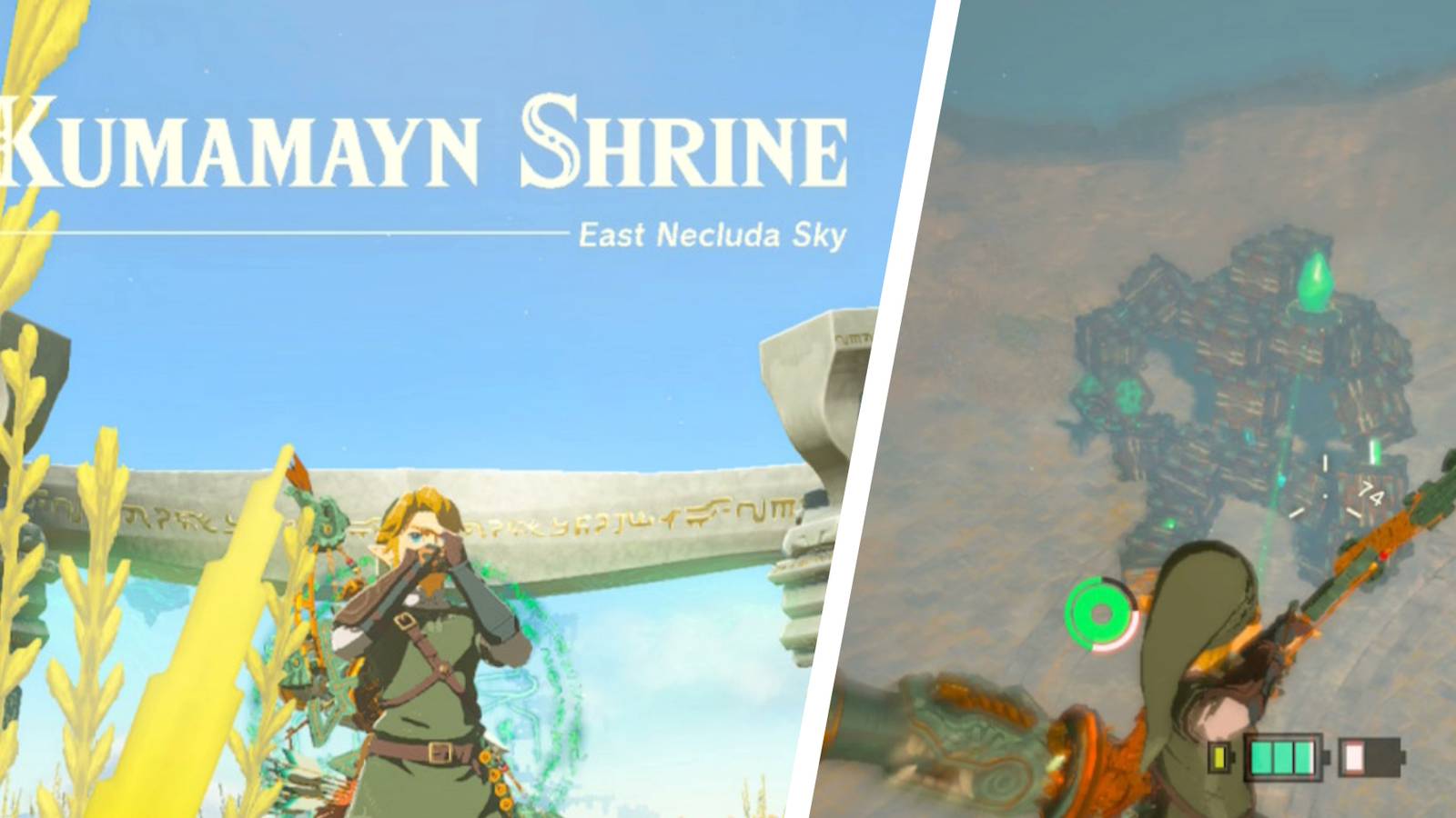 zelda tears of the kingdom kumamayn shrine