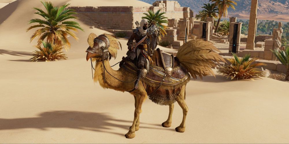 the kweh mount from assassin's creed origins