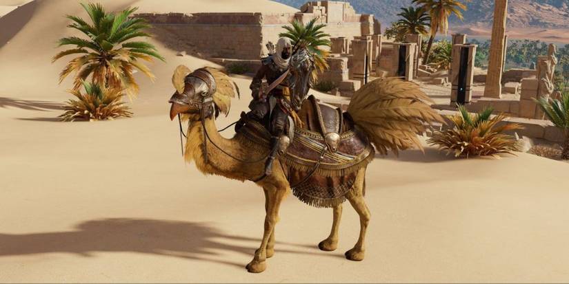 the kweh mount from assassin's creed origins