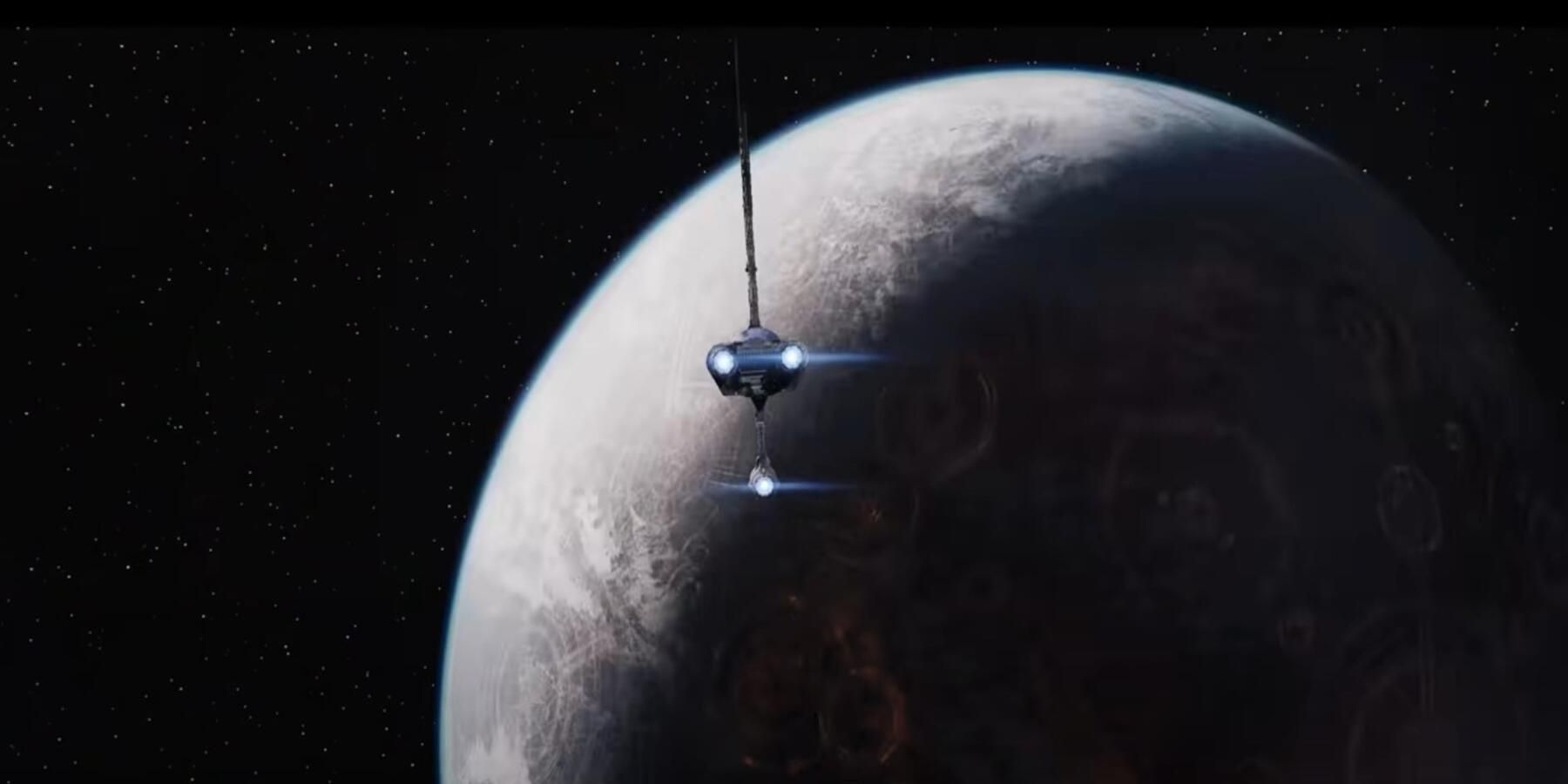 Landing on Coruscant Jedi Survivor