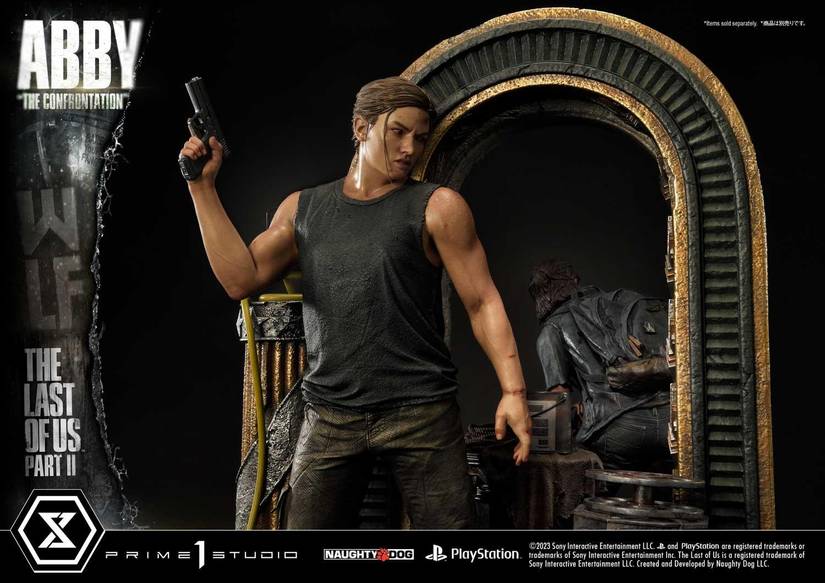 last of us 2 abby statue