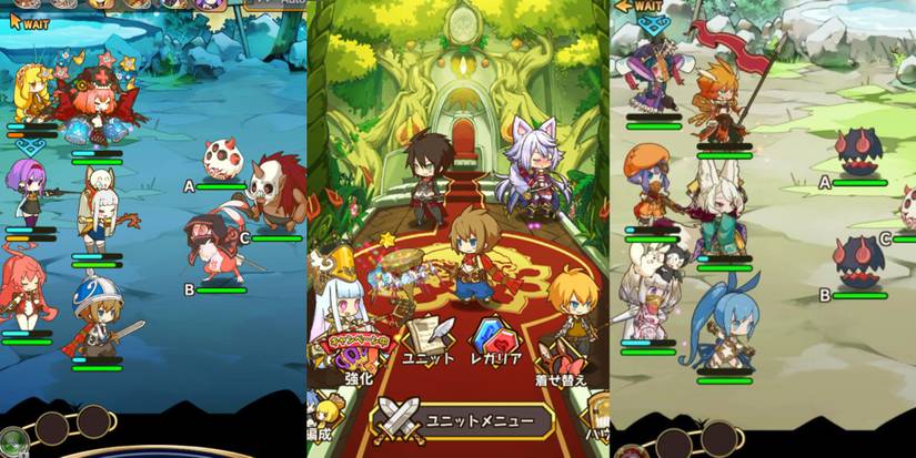 Screens from the JP-exclusive Last Period