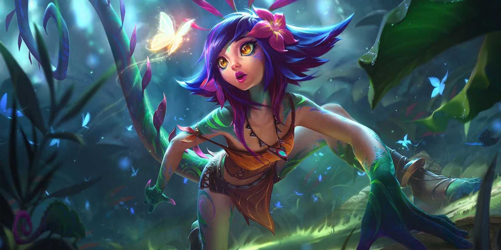 League of Legends Neeko Splash Art