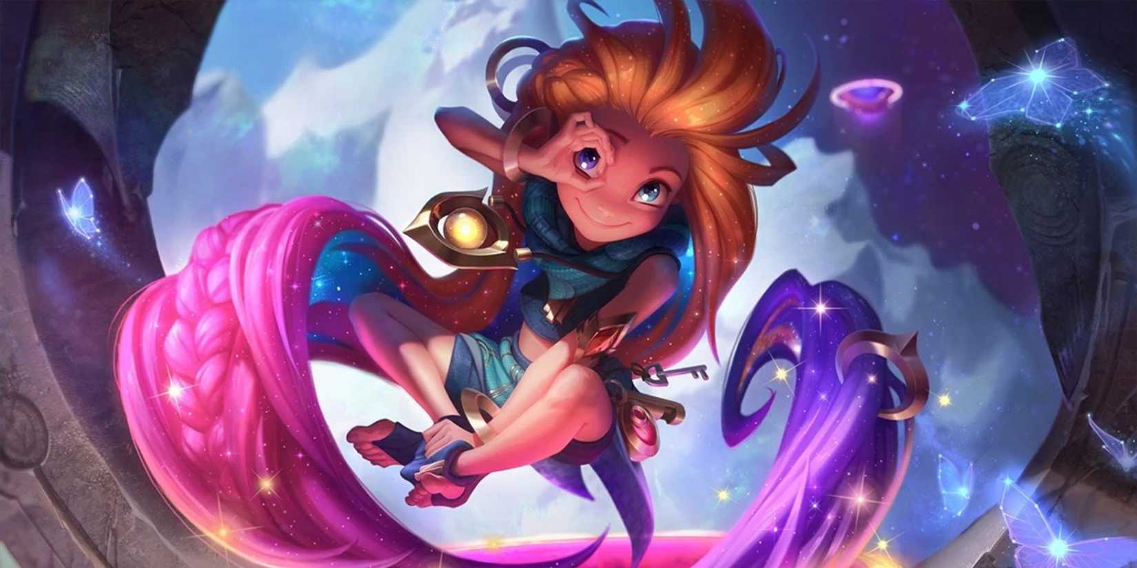 League of Legends Zoe Splash Art