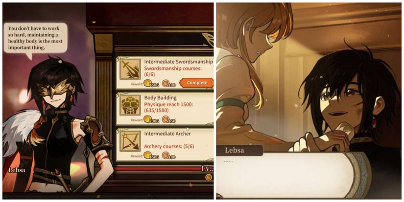 Lebsa Knighthood Path in Volcano Princess