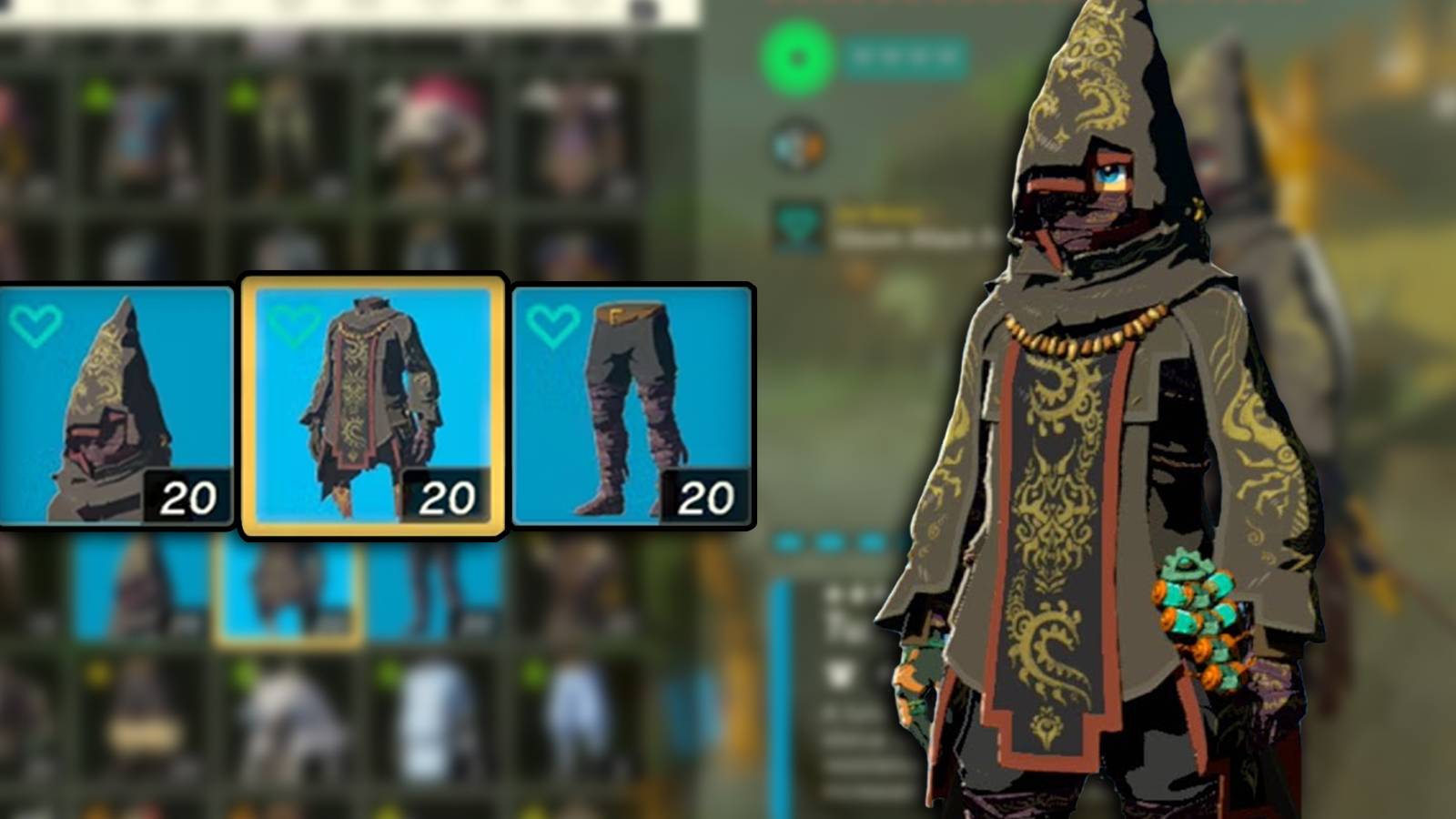 Legend of Zelda Tears of the Kingdom - Depths Armor Set Unlock Guide header Image