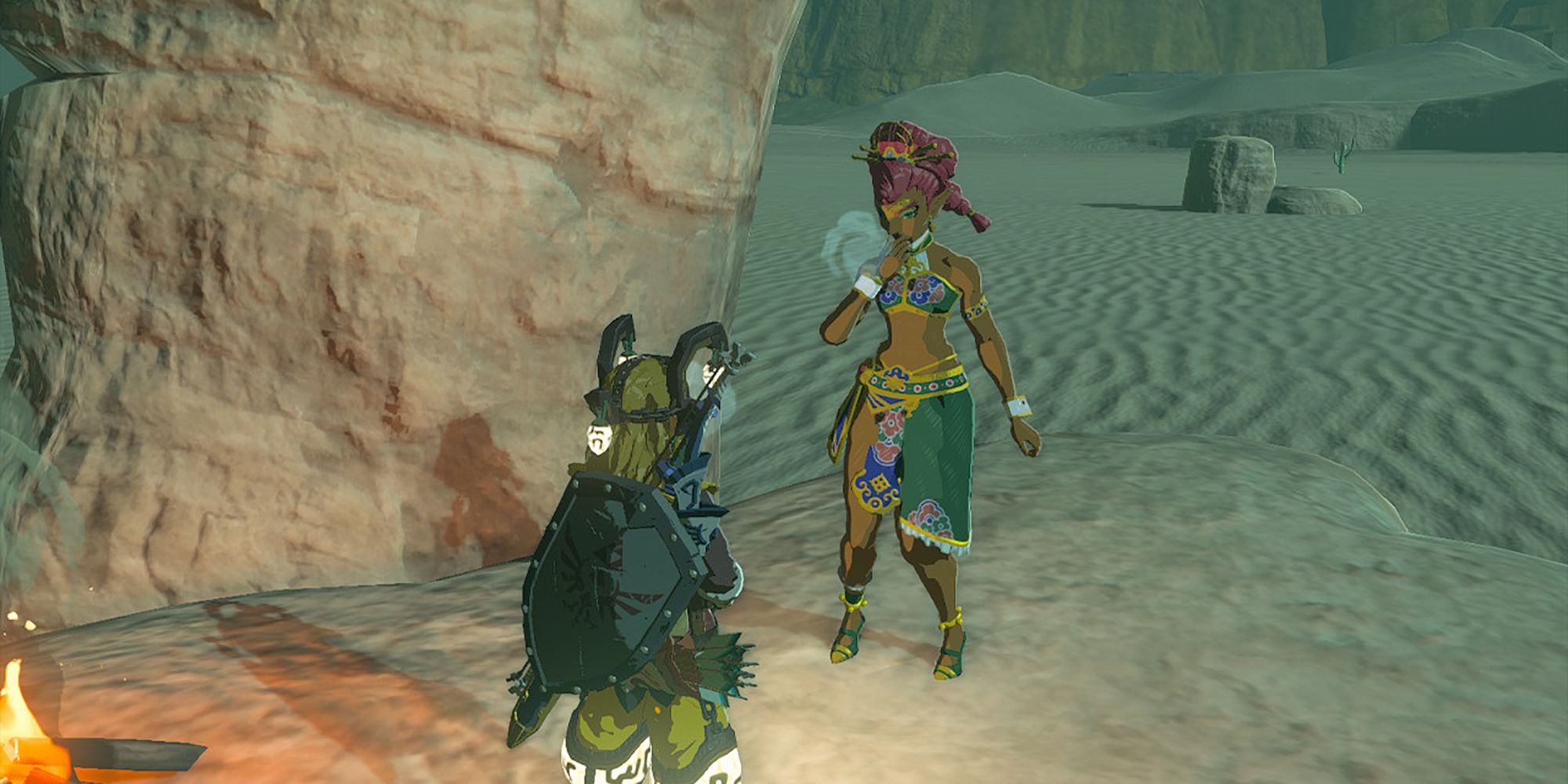 Unleash Gerudo's Might: Scimitar of the Seven & Daybreaker Shield in Zelda: Tears of the Kingdom