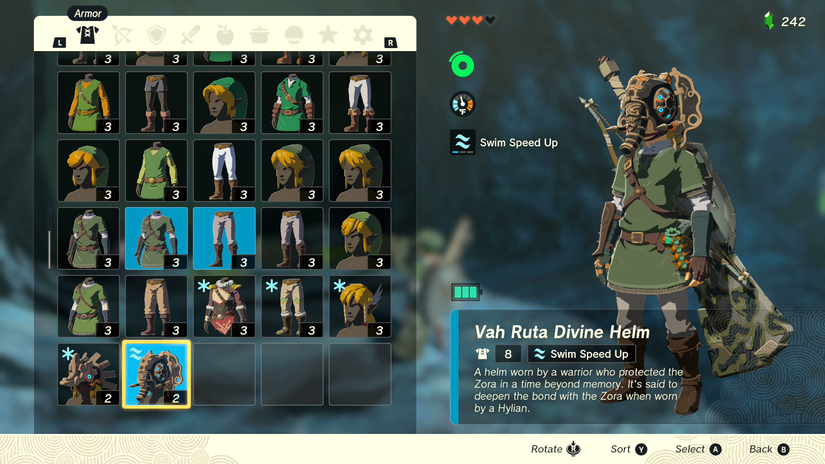 zelda tears of the kingdom vah ruta divine helm