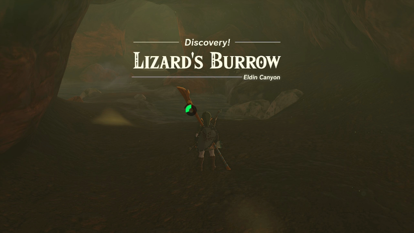 zelda tears of the kingdom lizard's burrow