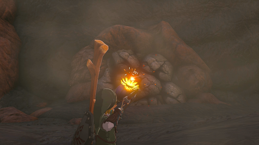 zelda tears of the kingdom lizard's burrow entrance
