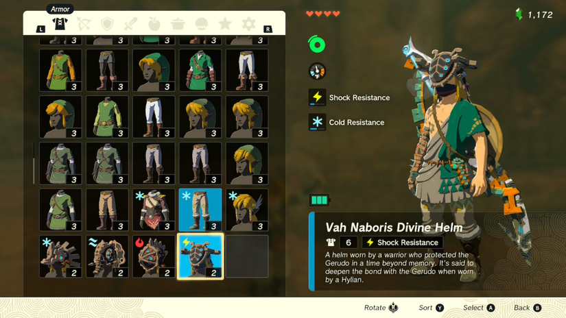 zelda tears of the kingdom vah naboris divine helm 
