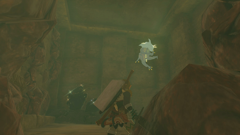 zelda tears of the kingdom west gerudo underground ruins bubbulfrog