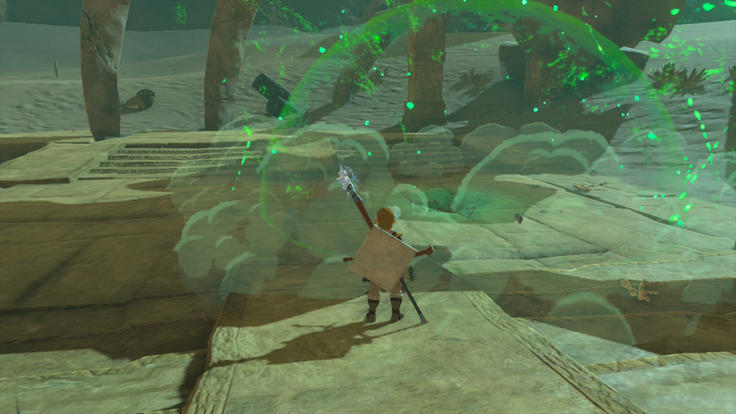 zelda tears of the kingdom west gerudo underground ruins entrance