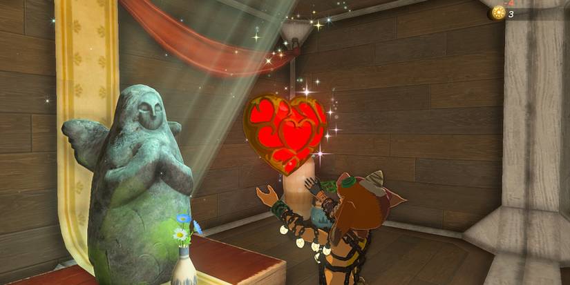 Trading in Blessings of Light at Gioddess Statues can upgrade Link's health and stamina. Don't do it.