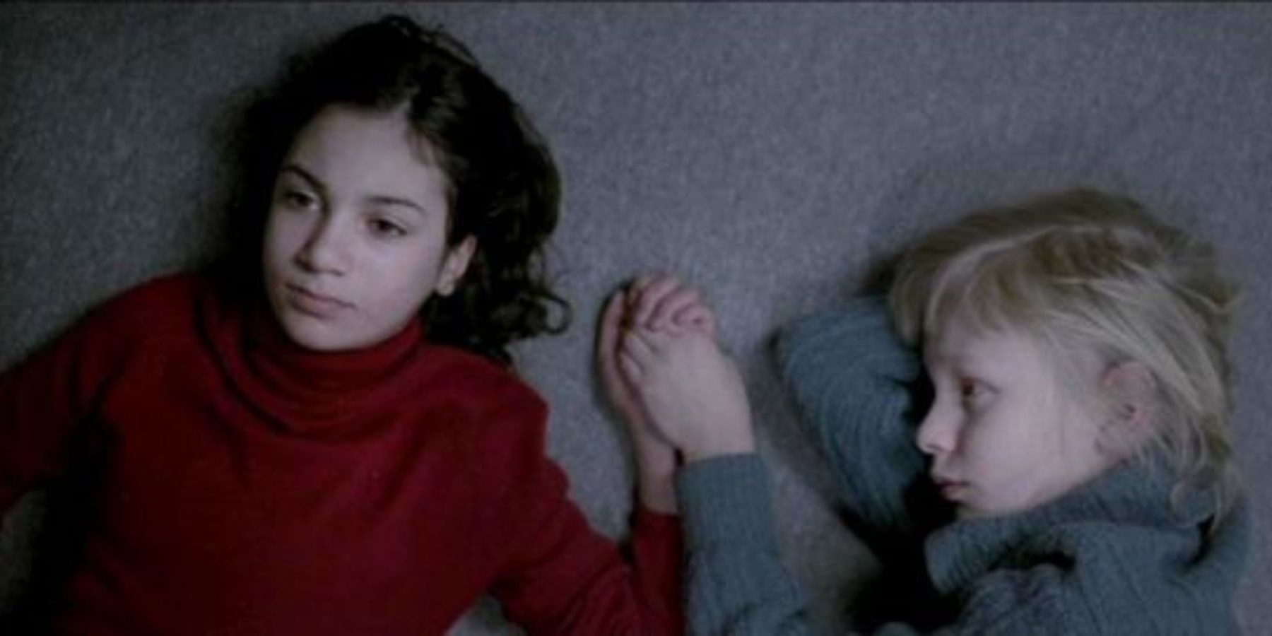 Eli and Oskar in Let The Right One In