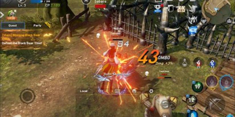 battle in Lineage 2 Revolution