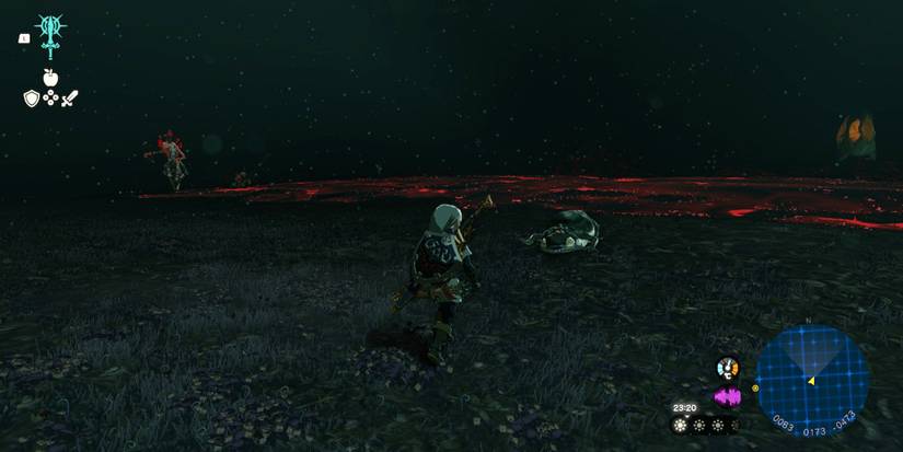 Link in the Depths with a Little Frox