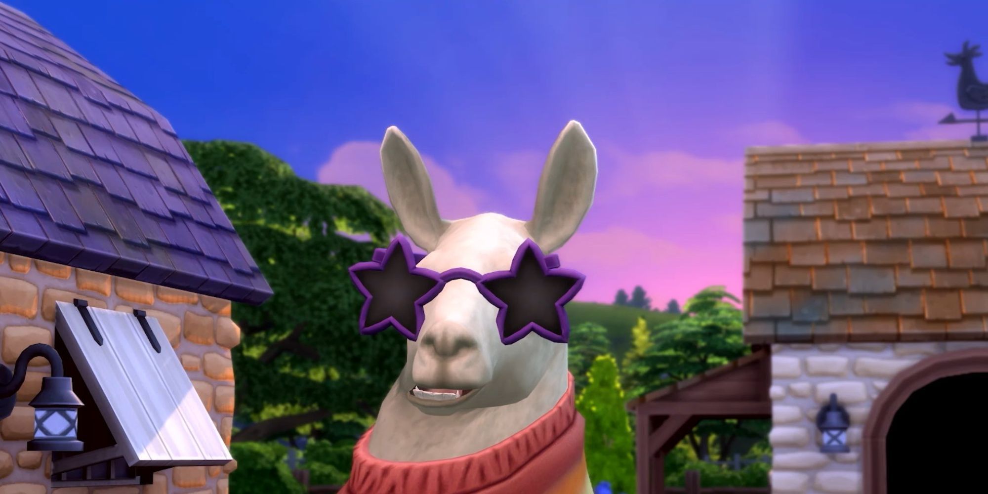 Llama in The Sims 4 Cottage Living