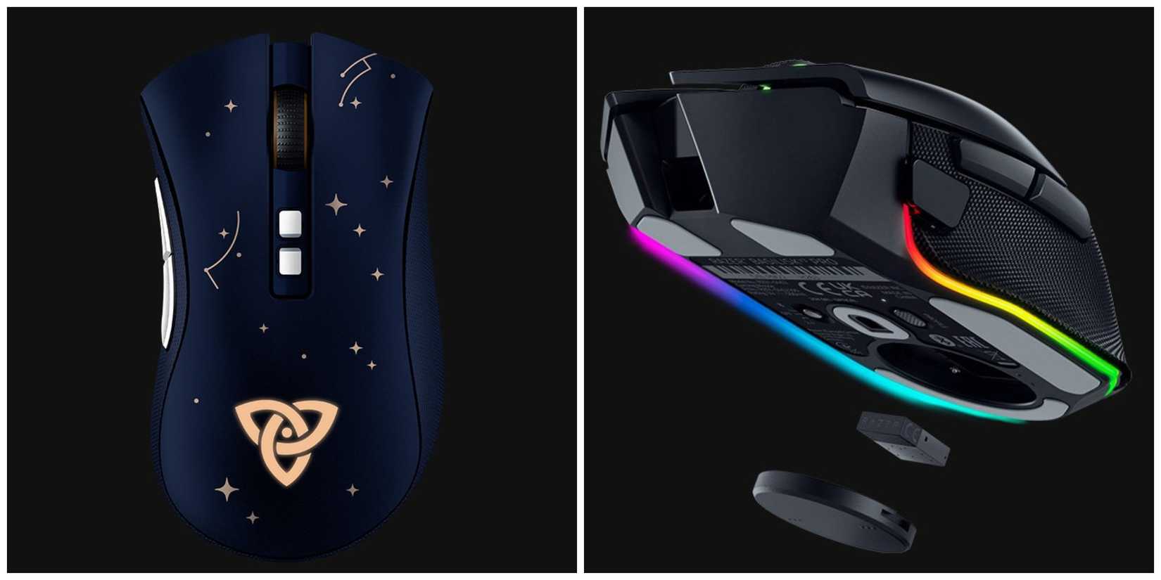 logitech vs razer mice customizability