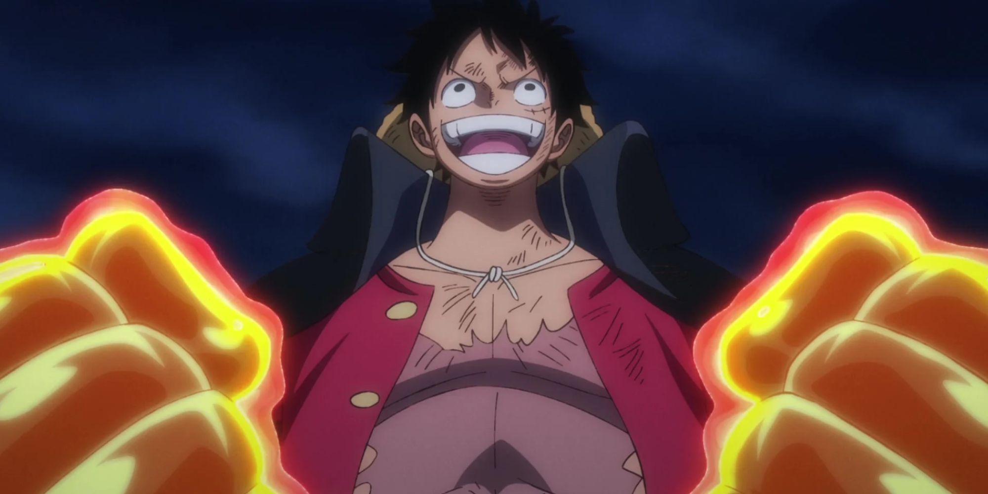 Luffy using Haki