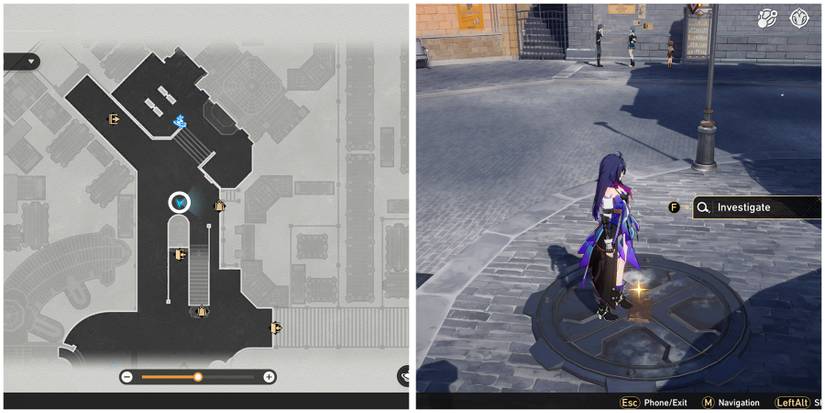 manhole location in honkai star rail