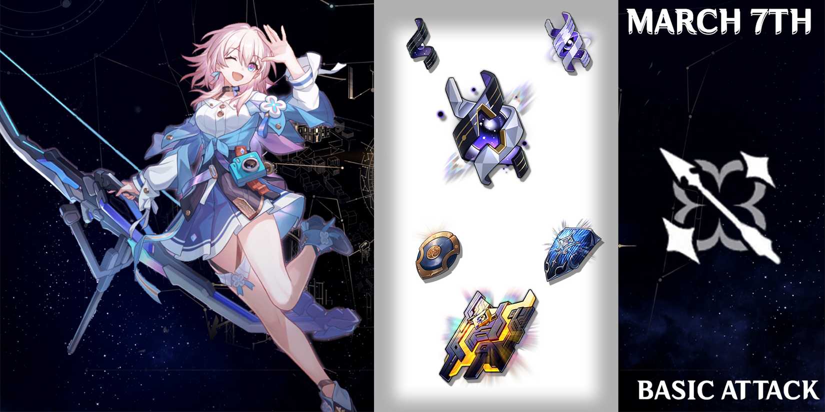 march 7th basic attack materials in honkai star rail