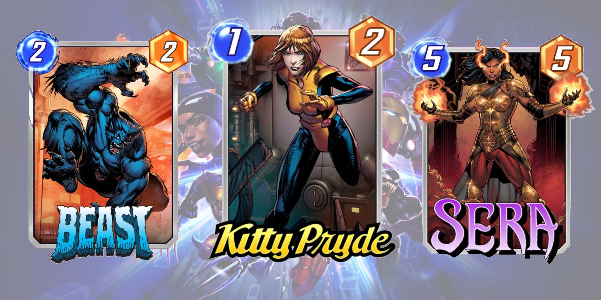 Marvel Snap Kitty Pryde Broken Combos Beast Sera