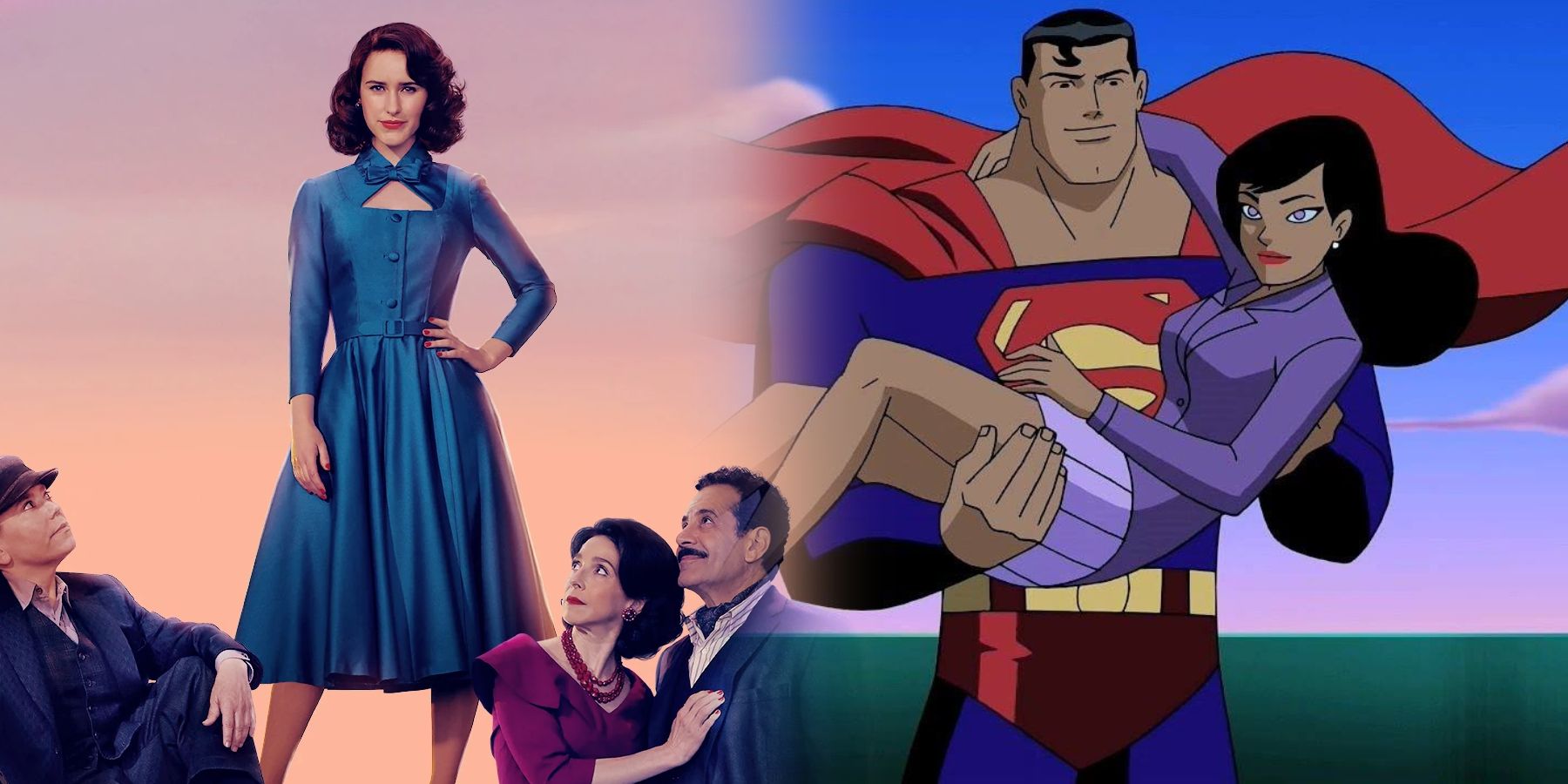 The Marvelous Mrs. Maisel Rachel Brosnahan Superman Lois Lane