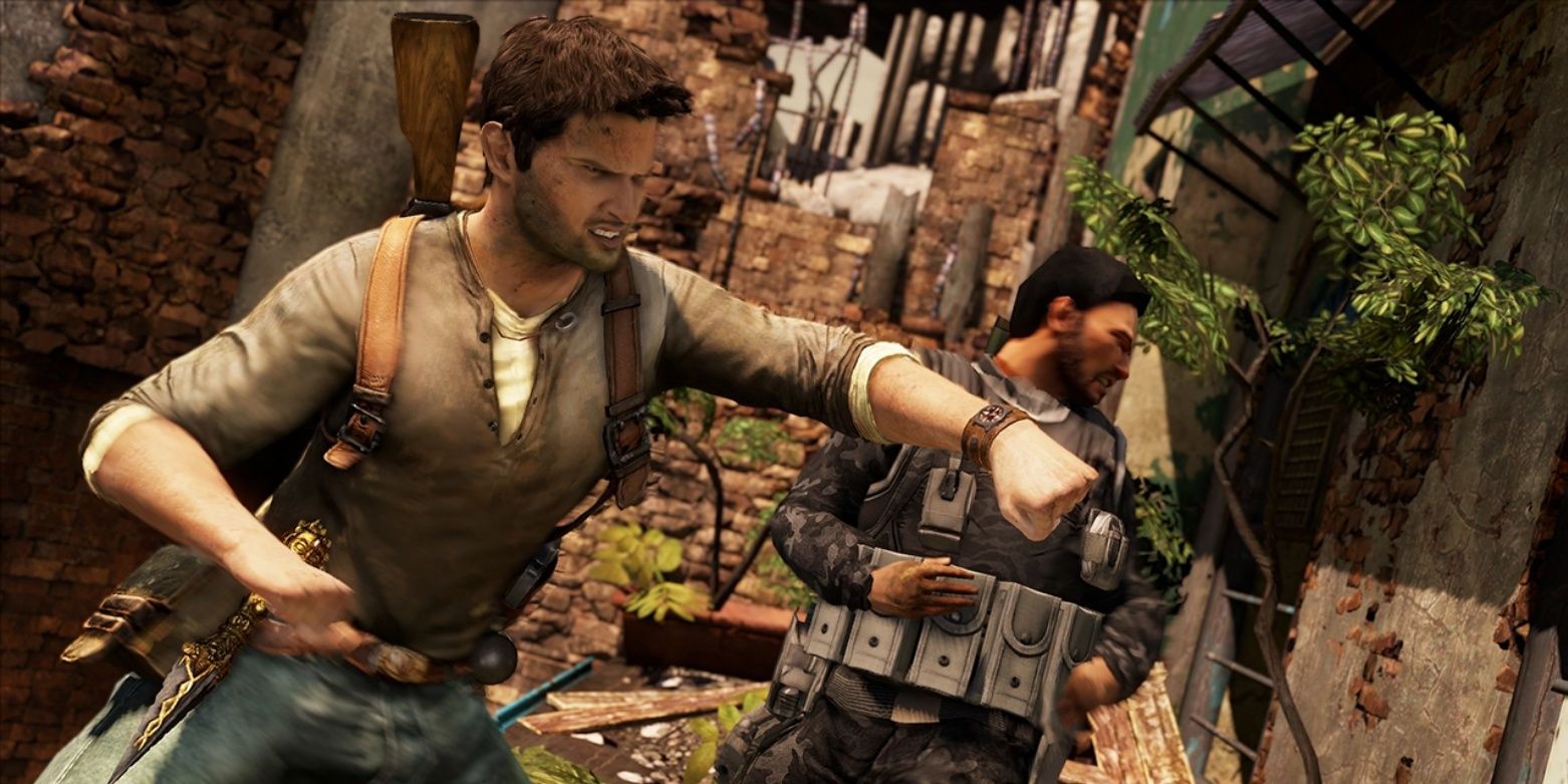 Melee attacks in Uncharted