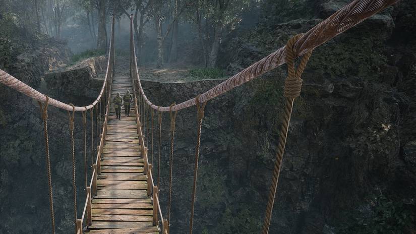 metal gear solid 3 remake bridge