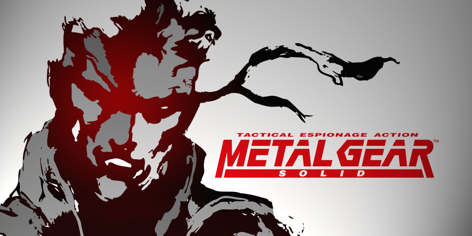 Solid snake logo with metal gears