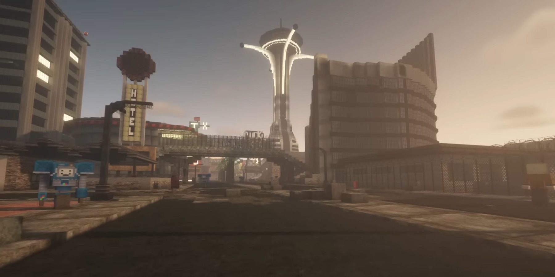 Here s Fallout New Vegas Map Completely Remade in Minecraft