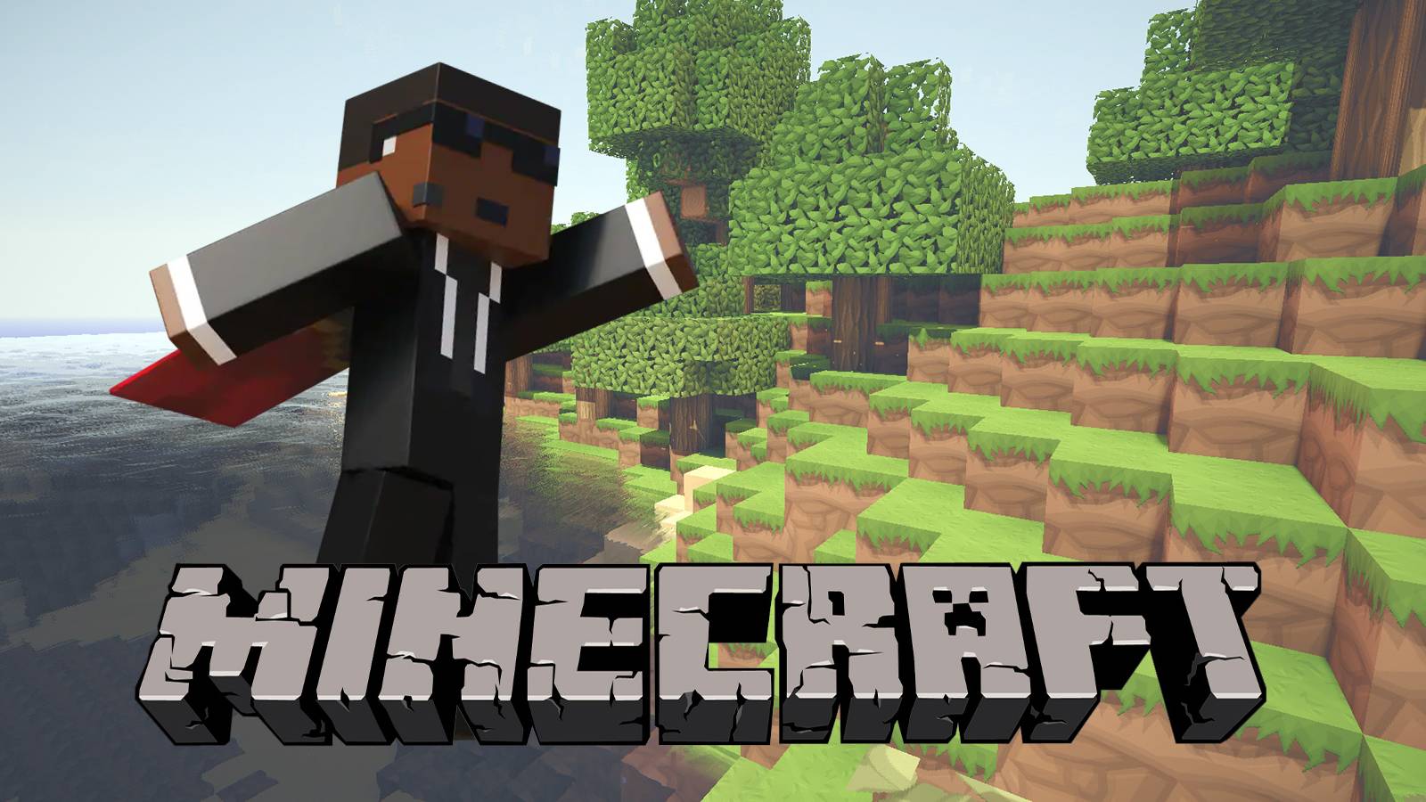 minecraft character with free cape obtained from migrating to microsoft account