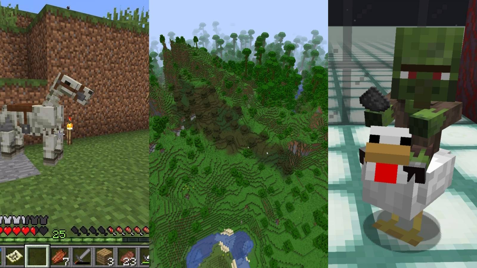 Minecraft Rare Occurrences