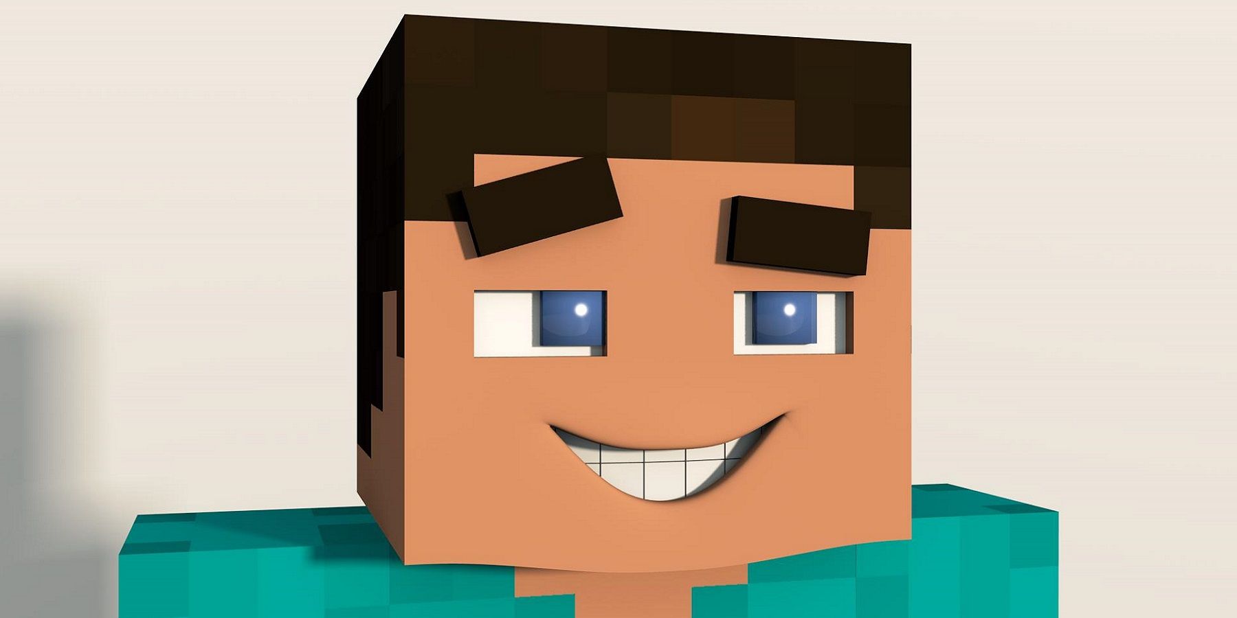 Highly Detailed Minecraft Steve Is a Blocky Nightmare